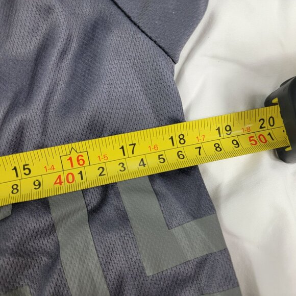 Little Caesars Employee Uniform Adults Medium Gray Shirt Work Wear - Picture 7 of 9